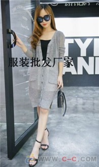 韓版針織外套與寬松大版開(kāi)衫 秋季女裝跑量批發(fā)指南